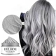 Временная смывающаяся краска для волос Eelhoe Silver Gray - изображение 1