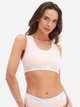 Спортивный бюстгальтер Apriori Sport Фламинго AU-0310012 XS Светло-розовый (ROZ6400038988) - изображение 5