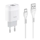 Адаптер сетевой Hoco Type-C Cable Glorious C73A |2USB, 2.4A| Белый - изображение 2