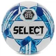 М'яч футбольний №5 SELECT FUSION V23 (білий-синій) (FUSION-5WB_Білий-синій) - изображение 1