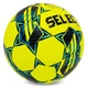 М'яч футбольний SELECT X-TURF V23 №4 жовтий-синій - зображення 3