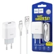 Зарядное устройство Hoco C72A Type-C 2.1A White - изображение 4