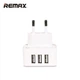 Зарядний пристрій Remax RP-U32-EU (3USB/ 2.4A) White - зображення 3