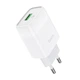 Сетевое зарядное устройство Hoco C72Q Glorious, QC3.0, 18W, White - изображение 2