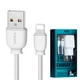 Зарядний пристрій Remax RP-U22i 2.4A 2USB + Cable Lightning white - зображення 3