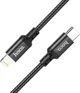 Кабель USB Hoco X14 Double Speed ​​PD 20W Lightning 2m Чорний - зображення 2