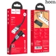 Кабель USB Hoco U100 Orbit Micro Чорний - зображення 2
