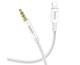 AUX кабель Hoco UPA19 Lightning to Jack 3.5 1m сірий - зображення 2