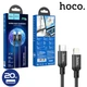 Кабель USB Hoco X14 Double Speed ​​PD 20W Lightning 2m Чорний - зображення 4