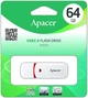 USB Флеш-драйв 64Gb Apacer AH333 White - изображение 2