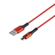 Кабель USB Hoco U79 Admirable Micro 2.4A Красный - изображение 1