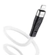 Кабель USB Hoco X53 Angel Lightning Білий - зображення 1