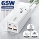 Сетевой удлинитель LDNIO SC1418 Power Strip PD/QC 65W Белый - изображение 3