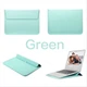 Сумка чехол для MacBook PU Sleeve Case MacBook или ноутбука с диагональю до 13 ' зелёный Без Бренда (756214) - изображение 2