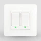 Вимикач Wi-fi Moes Smart Wall module switch (2 клавіші) білий - зображення 1