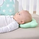 Подушка детская ортопедическая Мишка ТM PAPAELLA для младенцев 20х27х5 см мята - изображение 1
