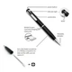 Мини видеокамера - ручка с потайной камерой, микрофоном, картой памяти 64 Gb W8 VIDEO SHOOTING PEN HD 1080P - изображение 12