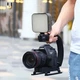 Стабилизатор для видеокамер фотоаппаратов ручной UKC AY-49U Uобразный кронштейн для телефона с микрофоном и вспышкой - изображение 3