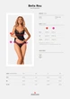 Топ та трусики Obsessive Bella Rou top & panties XL/2XL, топ, трусики - зображення 5