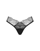 Сетчатые трусики под омбре Obsessive Bella Rou panties черные XL/2XL - изображение 5