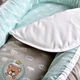Кокон-позиционер для новонарожденных корона мята/корона беж(8-31558*001)TM IDEIA - изображение 6