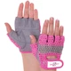 Перчатки для фитнеса перчатки спортивные Zelart Fitness Gloves 161954 размер XS Grey-Pink - изображение 1