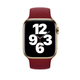 Силиконовый монобраслет для Apple Watch 42/44/45/49 mm 170 mm Бордовый - изображение 2