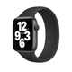 Силиконовый монобраслет для Apple Watch 42/44/45 mm 180 mm Черный - изображение 1