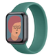 Силіконовий монобраслет для Apple Watch 42/44/45/49 mm 170 mm Зелений - зображення 1