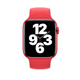 Силиконовый монобраслет для Apple Watch 42/44/45/49 mm 170 mm Красний - изображение 2