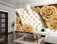 3D Фото Обои PHOTODECOR "3D Розы и жемчуг" - изображение 3
