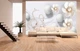 3D Фото Обои PHOTODECOR "3D Цветы и лебеди" - изображение 1