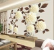 3D Фото Обои PHOTODECOR "3D цветы слоновая кость" - изображение 2