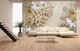 3D Фото Обои PHOTODECOR "3D Цветы со стразами и бабочками" - изображение 2