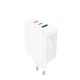 Зарядний пристрій МЗП ACEFAST A41 65W GAN(1USB 2Type-C) WHITE (AFA41W) - зображення 4