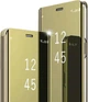Чехол Mirror для Iphone 11 книжка зеркальный Clear View Gold - изображение 4