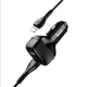 Авто Зарядное Устройство Hoco Z36 Lightning 2USB, Чёрный - изображение 1