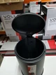 Ведро для мусора на 3л круглое VOLLE с крышкой и педалью 270x230x177мм металл черное 14-03-53B - изображение 3