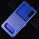 Чохол Window для Samsung Galaxy A30s 2019 / A307F книжка з віконцем Blue Без бренду - зображення 3