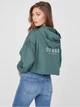 Ветровка с капюшоном женская Guess 63696992 XL Зеленая (1159783670) - изображение 2