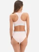 Спортивный бюстгальтер Apriori Sport Фламинго AU-0310013 XL Светло-розовый (ROZ6400038991) - изображение 2