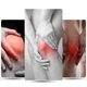 Бандаж наколенный согревающий Sibote Knee-Heal компрессионный фиксатор на колено, двухсторонний, эластичный Серый - изображение 6