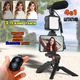 Набор блогера 4в1 Ring light Студийный свет с мини штативом+Микрофон +Bluetooth Пульт - изображение 1