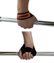 Лямки EasyFit Delta (для становой тяги, турника и перекладины, для подтягиваний) черные TNS-EFD40 - изображение 2