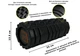 Массажный ролик EF Solid Roller 33 см черный (роллер, валик, цилиндр для МФР и йоги, массажер для спины, ног, рук, шеи) (WS-GR1.1s-Bk) - изображение 4
