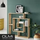 Книжковий стелаж лабіринт OLMI дуб кам'яний OM25.2 - зображення 1