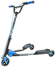 Самокат дитячий Yvolution Fliker Carver C3 Чорно-синій (810118021077) - зображення 1