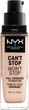 Podkład w płynie NYX Professional Makeup Can\'t Stop Won\'t Stop 24-Hour Foundation 1.3 Porcelain 30 ml (800897181147) - obraz 2