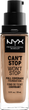 Podkład matujący NYX Professional Makeup Can\\\'t Stop Won\\\'t Stop 24-Hour 12 Classic Tan 30 ml (800897181093) - obraz 2