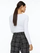 Боди-футболка H&M 061137323 S Белая (6666000249944) - изображение 2